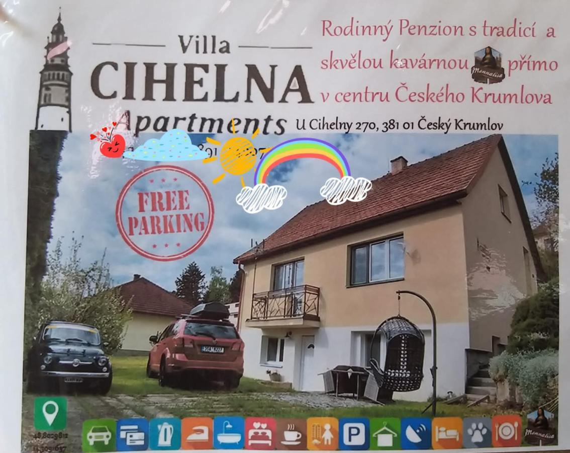 Villa Cihelna Apartments Český Krumlov Εξωτερικό φωτογραφία